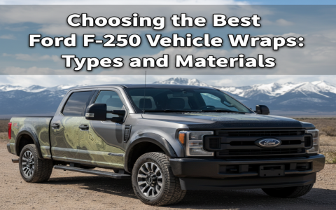Choosing the Best Ford F-250 Vehicle Wraps: Types and Materials